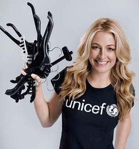 Photo: Cat Deeley M&S UNICEF Partnership
