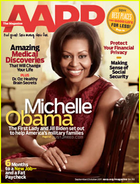 Photo: Michelle Obama AARP Magazine