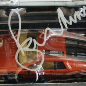 Photo: Roger Moore Signed Cars 3