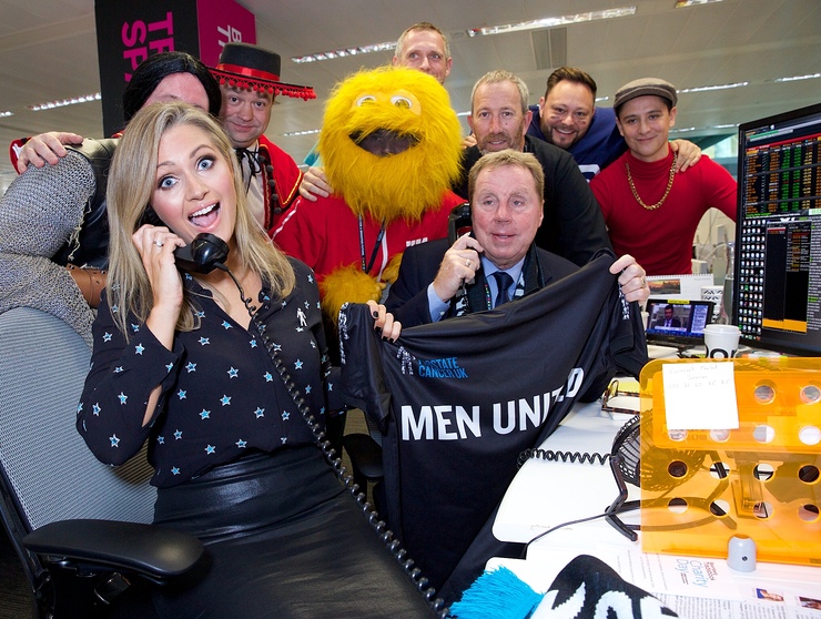 Hayley McQueen and Harry Redknapp