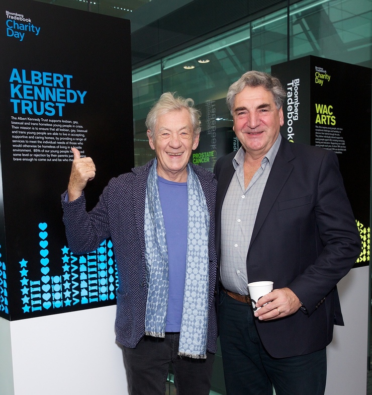 Sir Ian McKellen and Jim Carter