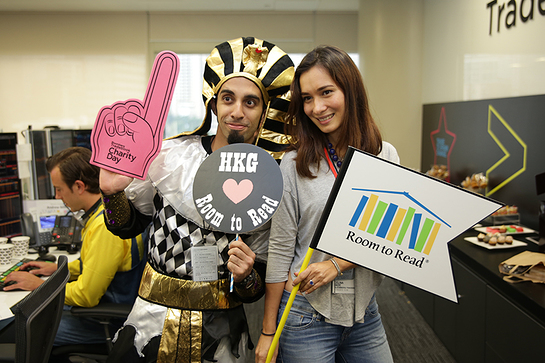 Celina Jade and Vivek Mahbubani for Room to Read Celina Jade and Vivek Mahbubani for Room to Read