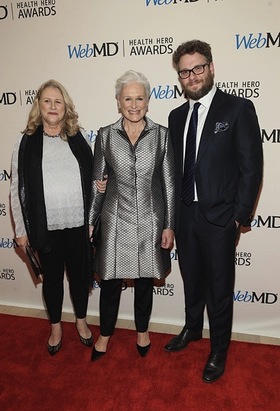 Jessie Close, Glenn Close, Seth Rogen Jessie Close, Glenn Close, Seth Rogen