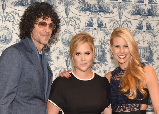 Howard Stern, Amy Schumer and Beth Stern at the North Shore Animal League America 2015 Gala