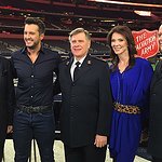 Luke Bryan Performs To Kick Off Red Kettle Campaign