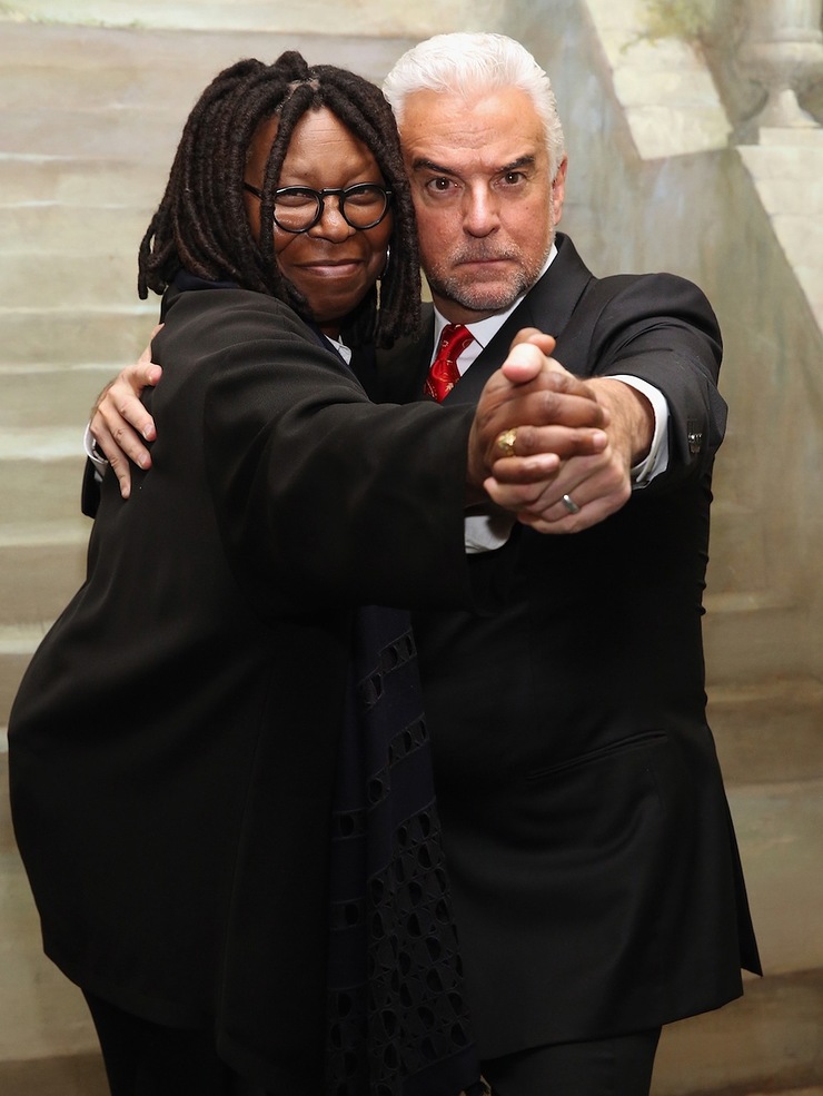 Whoopi Goldberg, John O'Hurley