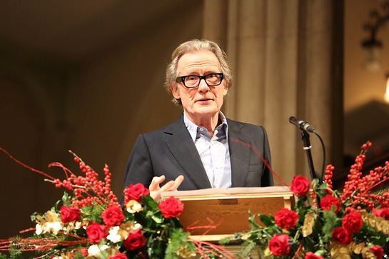 Bill Nighy at Nordoff Robbins Carol Service