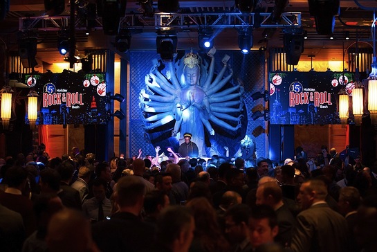 DJ Questlove entertained the crowd at The Lustgarten Foundation's 15th annual Holiday Rock & Roll Bash DJ Questlove entertained the crowd at The Lustgarten Foundation's 15th annual Holiday Rock & Roll Bash