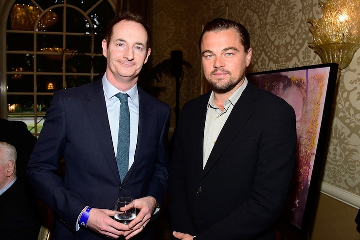 Leonardo DiCaprio Attends BAFTA Los Angeles Tea Party