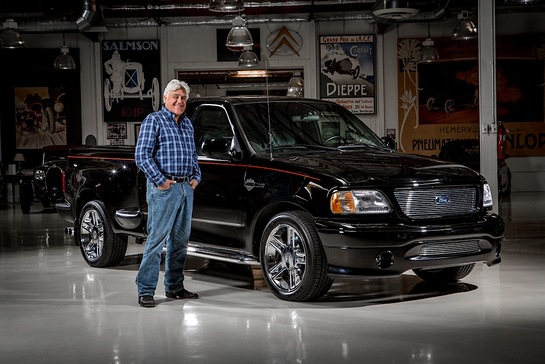 Ford and Jay Leno are teaming up to auction the TV legend's personal one-of-one 2000 Harley-Davidson F-150