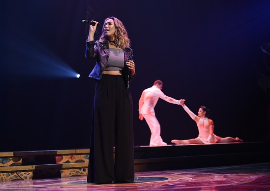 Leona Lewis Rehearses For One Drop Leona Lewis Rehearses For One Drop