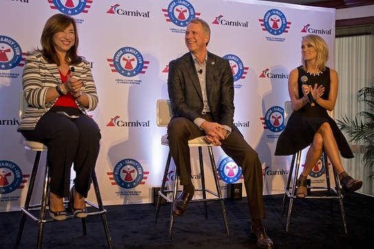 Carnival Cruise Line, Operation Homefront and Carrie Underwood announce partnership (Andy Newman)