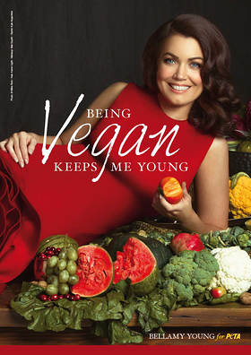 Bellamy Young PETA Ad