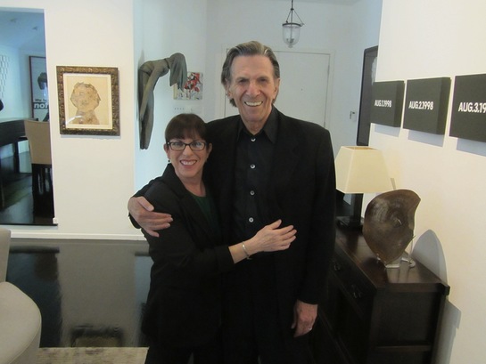 Julie Nimoy with her father Leonard Nimoy 