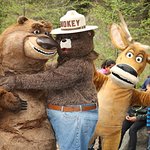 Open Season: Scared Silly Characters Join Smokey Bear To Promote Campfire Safety