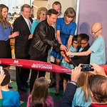 Taylor Swift Helps Ryan Seacrest Open Studio At Children's Hospital