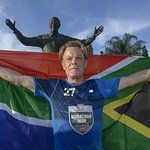 Eddie Izzard Completes Marathon Charity Challenge