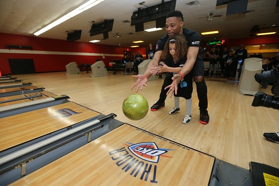 Russell Westbrook hosted the 6th Annual Why Not? Bowl