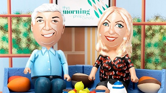 Phillip Schofield and Holly Willoughby Get Egged