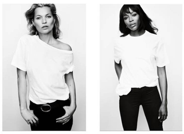 Kate Moss and Naomi Campbell for Fashion Targets Breast Cancer 2016