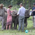 Duke And Duchess Of Cambridge Visit Conservation Center In India
