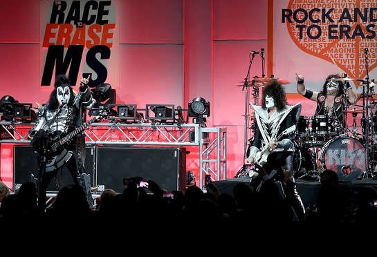 KISS Perform at 23rd Annual Race To Erase MS Gala