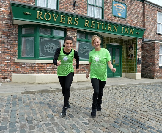 Coronation Street Actresses Tina O'Brien and Faye Brooks