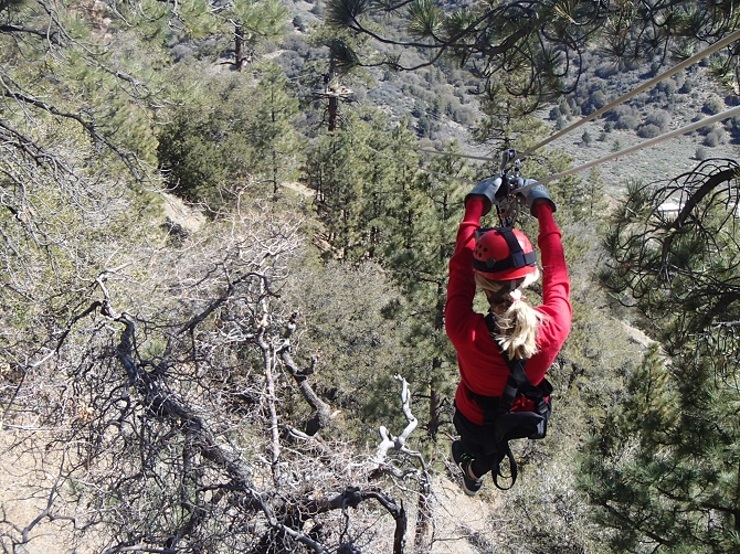 Brooklyn Decker Zips Through the Trees to Celebrate National Park Centennial