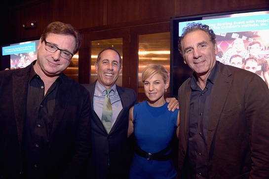 Bob Saget, Jerry Seinfeld, Jessica Seinfeld, Michael Richards