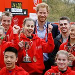 Prince Harry Attends London Marathon