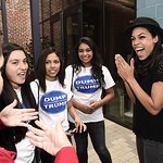 Rosario Dawson Attends Latino Voter Registration Initiative