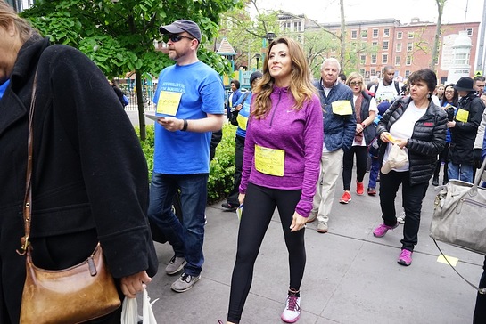 Jaclyn Stapp Leads NAMIWalks NYC