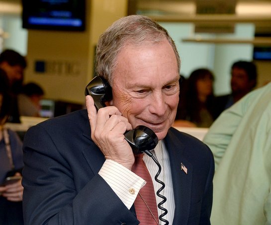 Michael Bloomberg at BTIG Charity Day