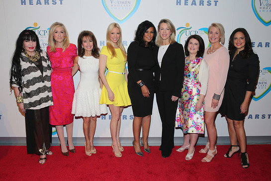 Loreen Arbus, Judith Light, Susan Lucci, Liza Huber, Beverly Bond, Deborah Norville, Ellyn J. Shook, Jenny Long & Soledad O'Brien