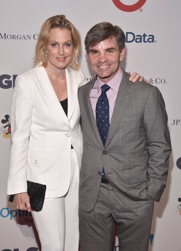 Ali Wentworth and George Stephanopoulos arrive at the GLSEN Respect Awards