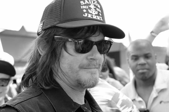 Norman Reedus Toasts The Troops