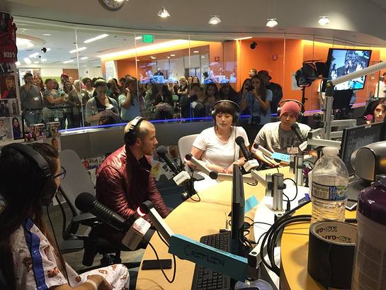 Nick Jonas Visits Ryan Seacrest Foundation Studios at CHOC Nick Jonas Visits Ryan Seacrest Foundation Studios at CHOC