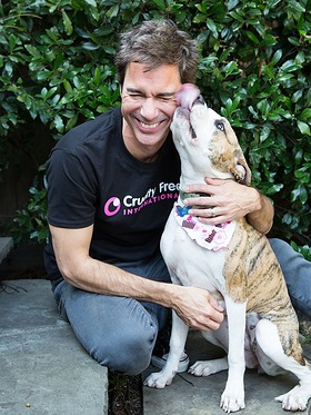 Eric McCormack joins global call to end the use of stray dogs in experiments 