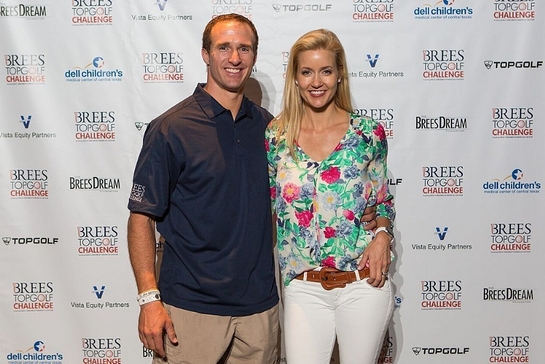 Drew and Brittany Brees