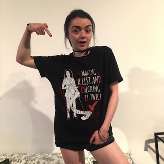 Maisie Williams Making A List Tee