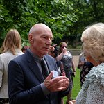 Sir Patrick Stewart Attends Duchess Of Cornwall's Reception For Survivors Of Domestic Abuse