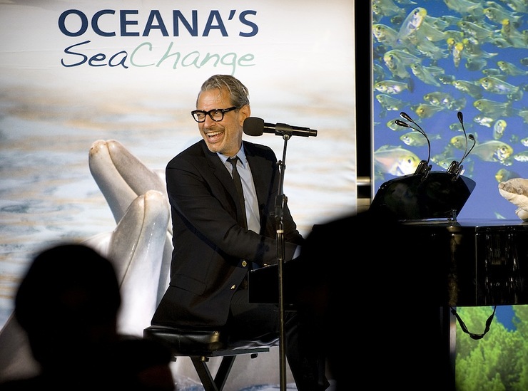 Jeff Goldblum at Oceana 9th annual SeaChange Summer Party