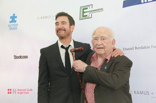 Dylan McDermott and Ed Asner