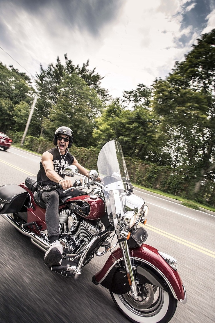 Gilles Marini on the 2016 Kiehls LifeRide for amfAR