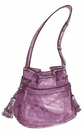 Kerry Washington's 2016 Handbag for Allstate Foundation Purple Purse