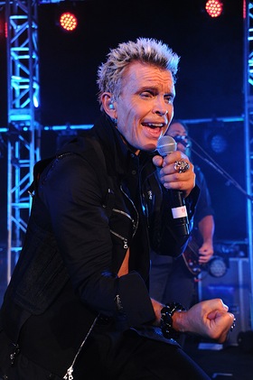 Billy Idol at Prostate Cancer Foundation Gala