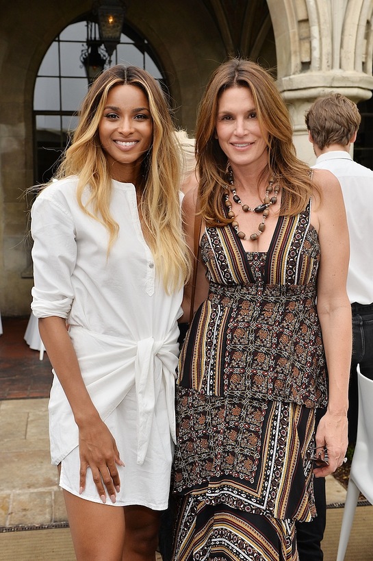  Ciara and Cindy Crawford