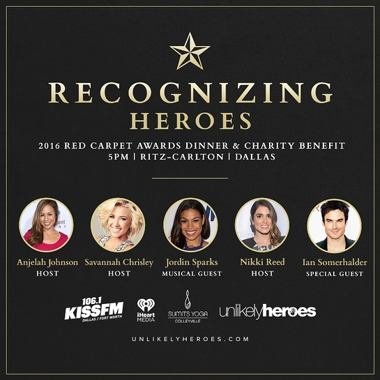 November 12, 2016 Red Carpet Benefit featuring Nikki Reed, Ian Somerhalder, Jordin Sparks, Savannah Chrisley and Anjelah Johnson