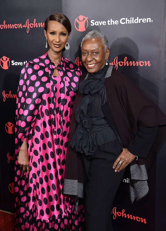 Iman and Bethann Hardison