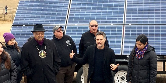 Solar trailers will provide clean energy to power medical tents and other critical facilities. Solar trailers will provide clean energy to power medical tents and other critical facilities.